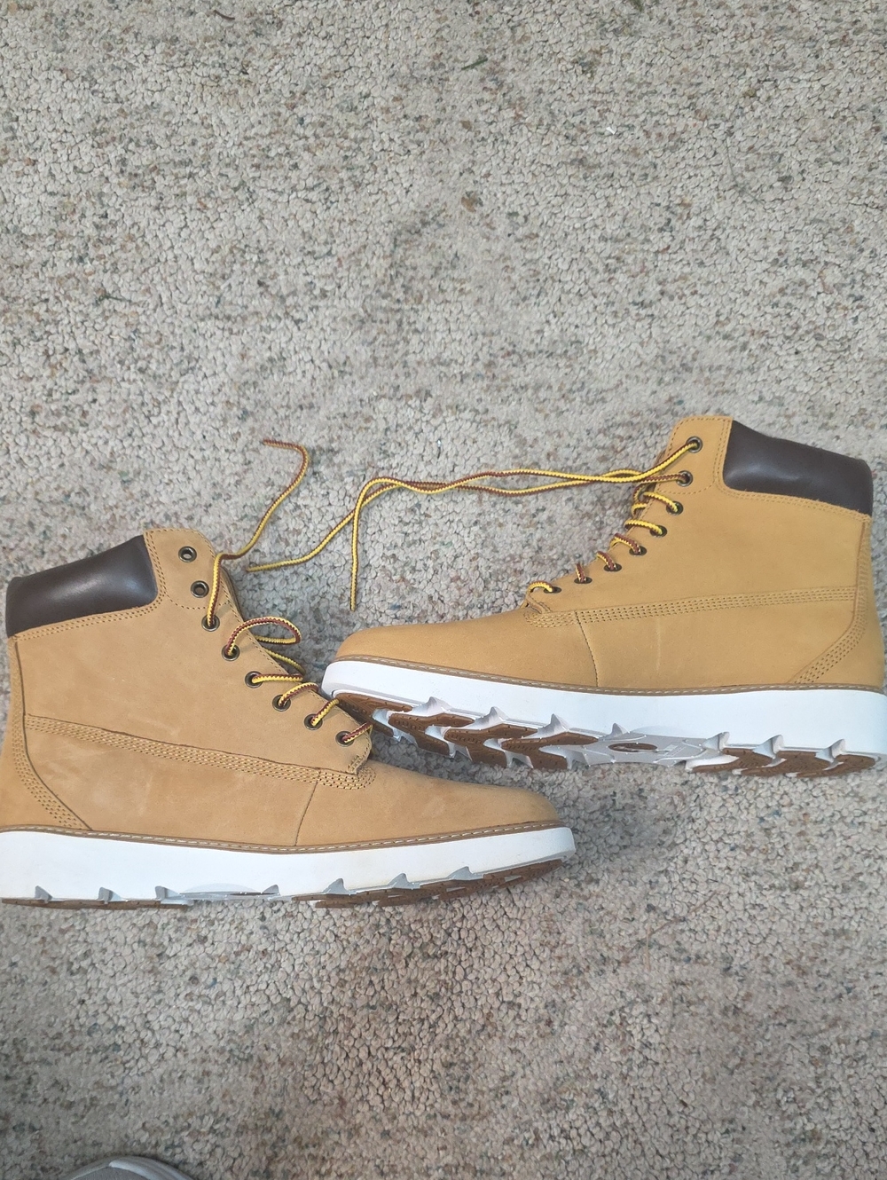 Timberland Wheat Nubuck Lace-Up High-Tops